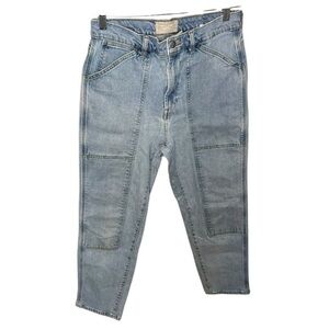 Women’s Everlane Cargo Utility Jean Fit Organic Cotton *flawed* see description